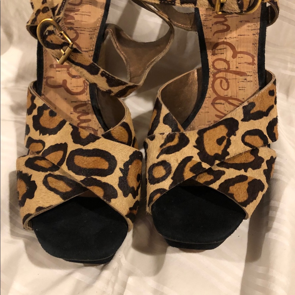 Sam Edelman Leopard heels - Picture 2 of 4